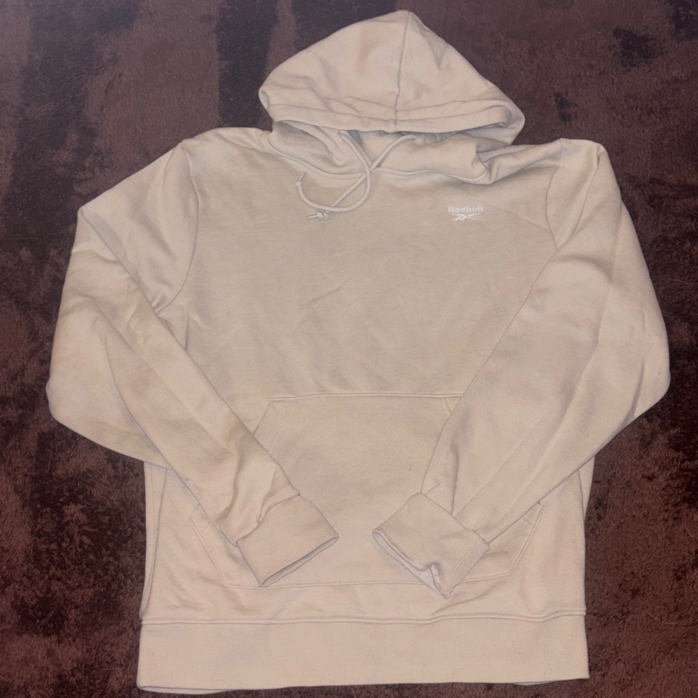 Reebok Men's Hoodie Pullover - Cream